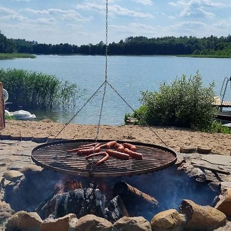 Tatarak Domki Na Mazurach - Apartament Z Duzym Tarasem Nad Jeziorem Walpusz Stare Kiejkuty Bagian luar foto